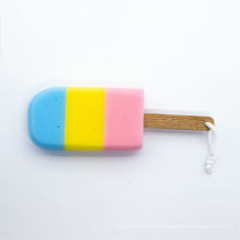 soft chromatic ice cream kids bath sponge for body